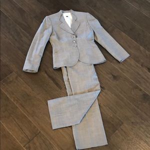 Beautiful gray business suit